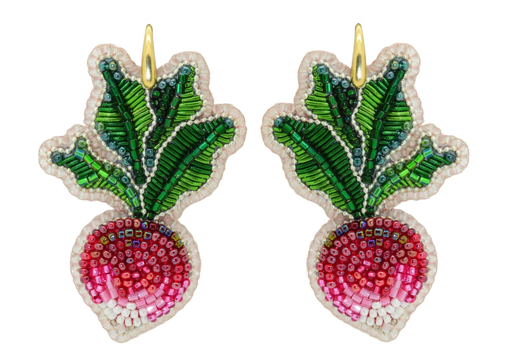 Miccy's | Simply Radishing! | PatchArt Earrings