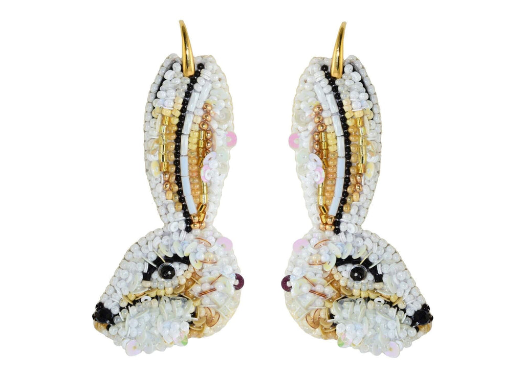 Snowball | PatchArt Earrings - Miccy's Jewelz Europe