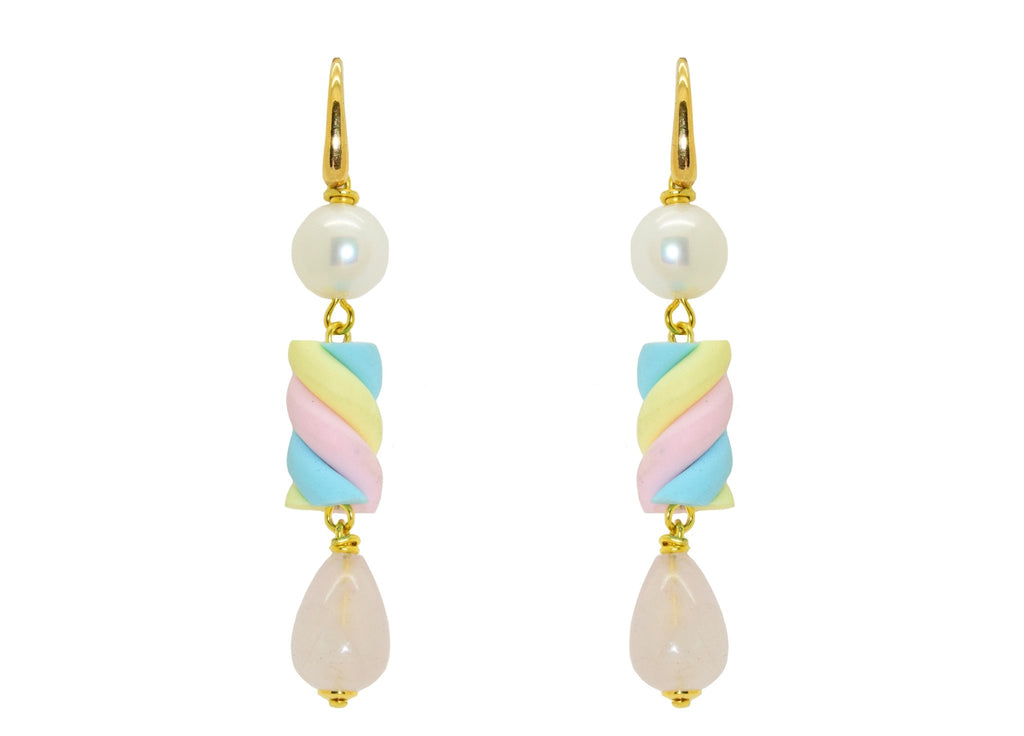 Soft Pastel Marshmallow Ear Candy! | Resin Earrings - Miccy's Jewelz Europe