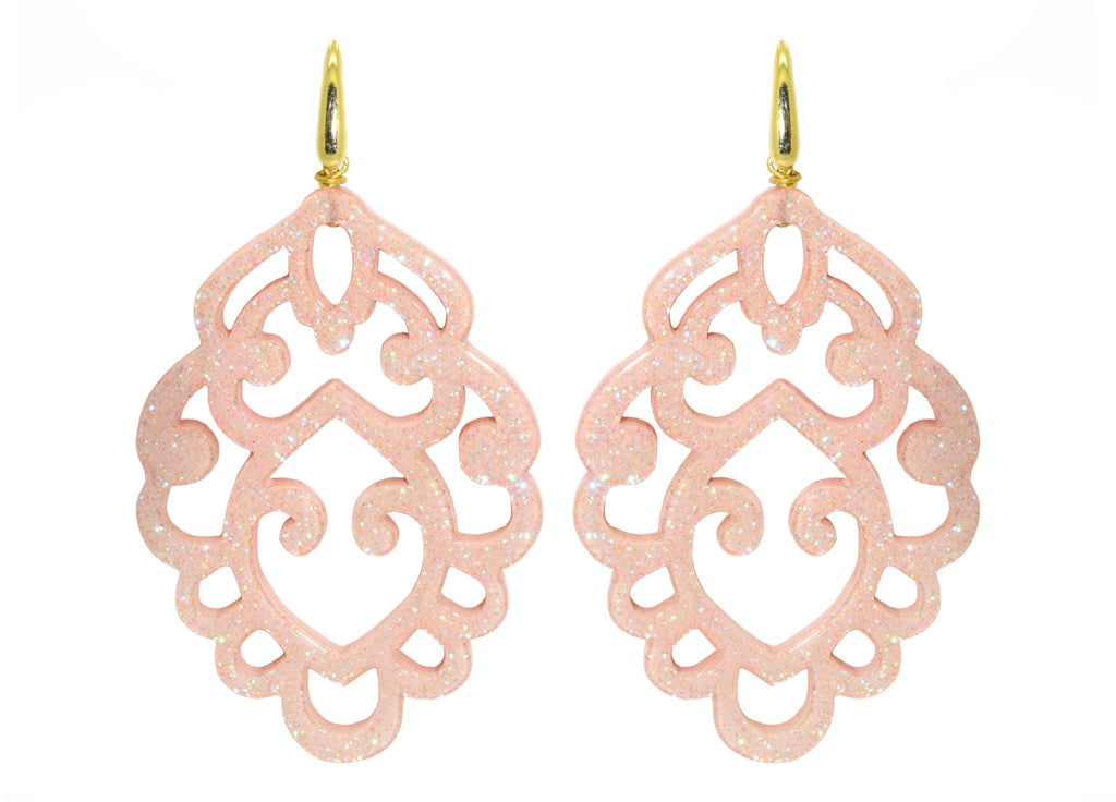 Miccy's | Sulley Powder Pink | Resin Earrings