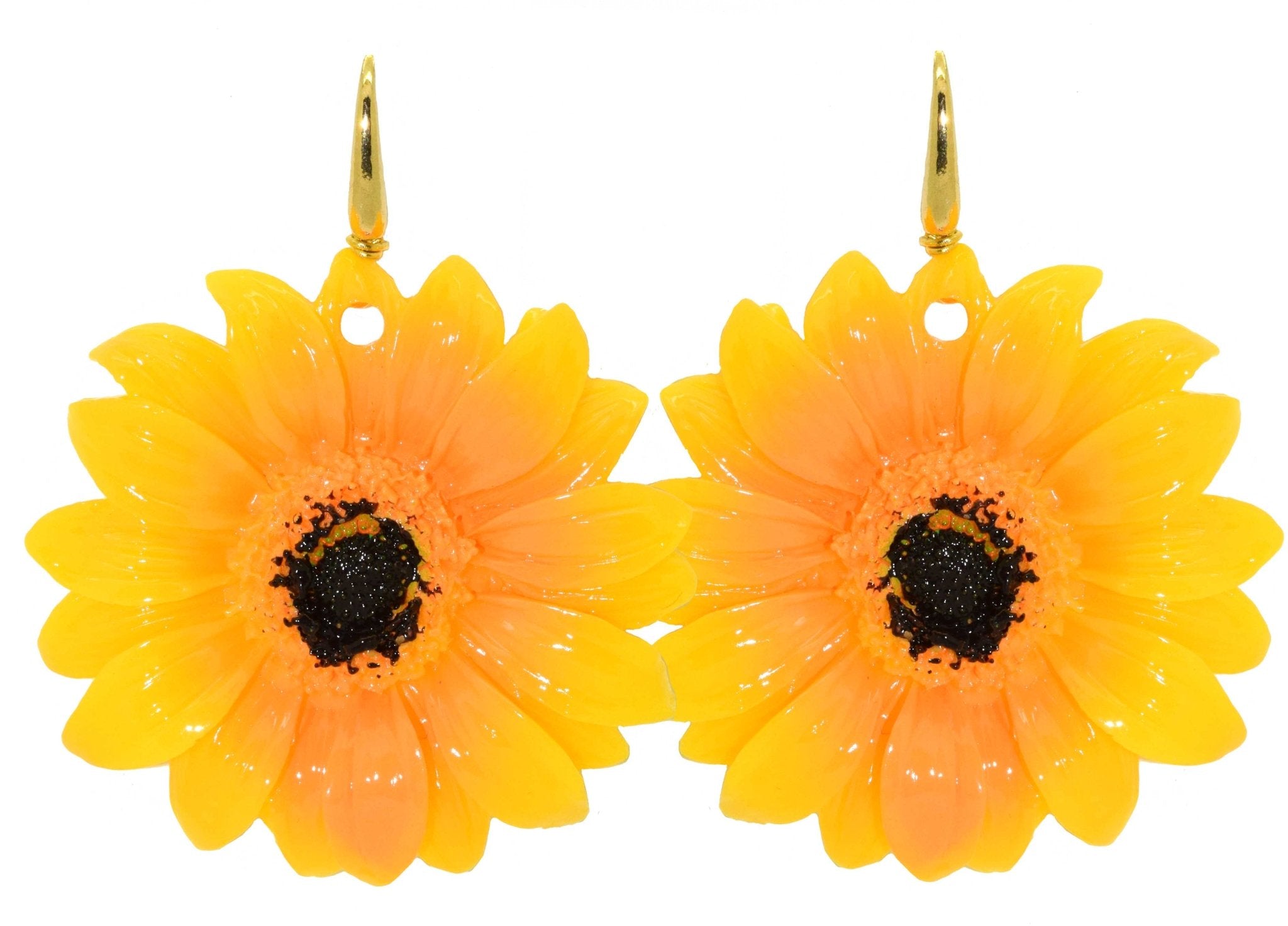 Miccy's | Sunflower | Resin Earrings