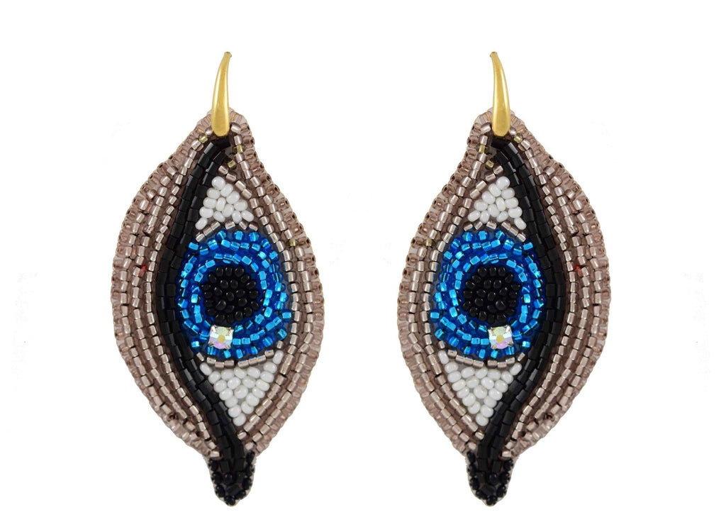 Miccy's | The Blue Eye Dream | PatchArt Earrings