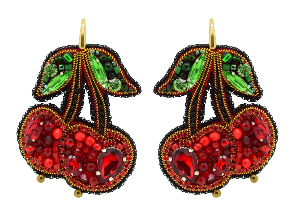 Miccy's | The Cherry On Your Cake! | PatchArt Earrings