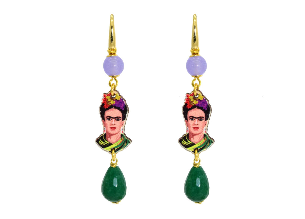Miccy's | The New Frida Kahlo | Resin Earrings