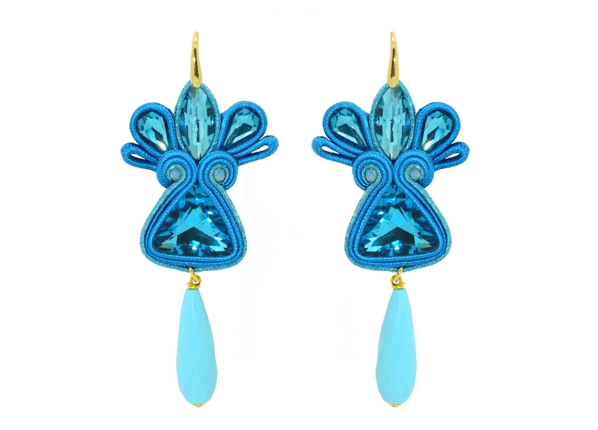 Miccy's | Turquoise Angels | Velvet Dreams Earrings