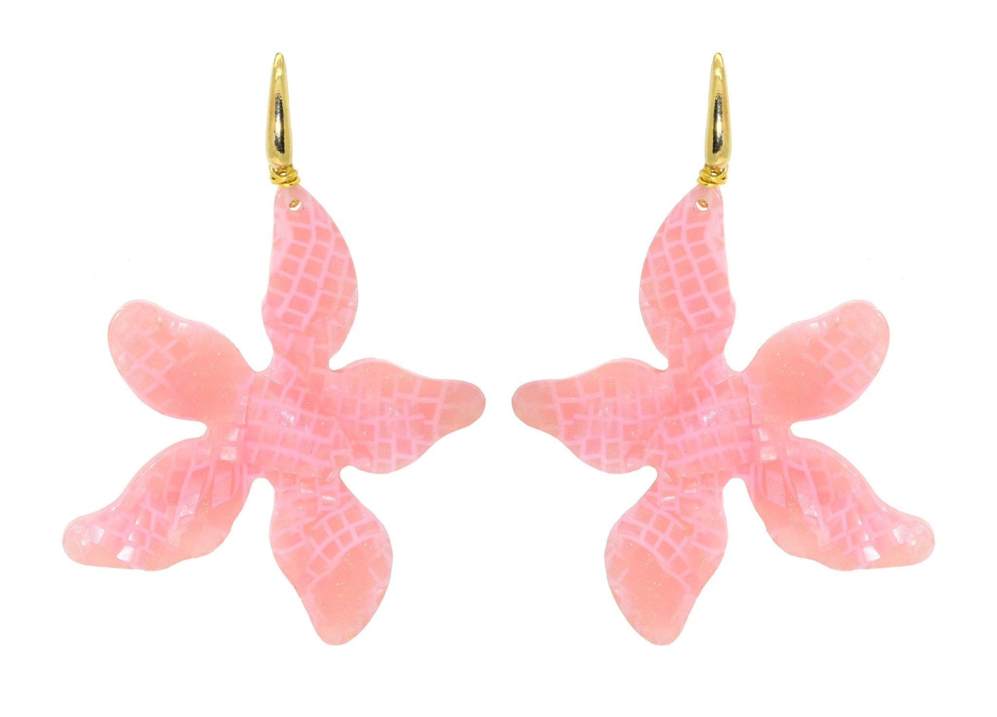 Miccy's | Viola Pink | Resin Earrings