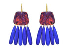 Miccy's | Big Bird Blue | Resin Earrings