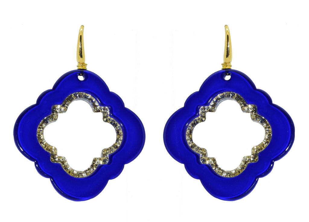 Blue Caviar| Petite | Resin Earrings