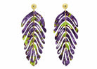 Miccy's | Miccy's Lavendula Leaves | Resin Earrings