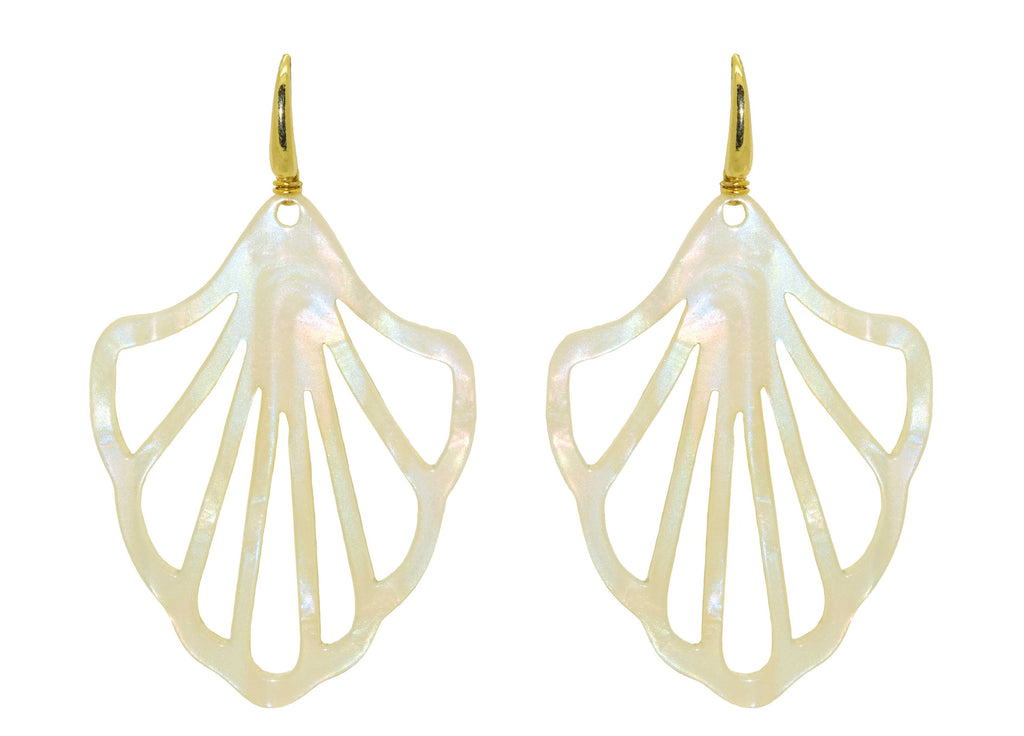 Lempicka Pearl | Resin Earrings