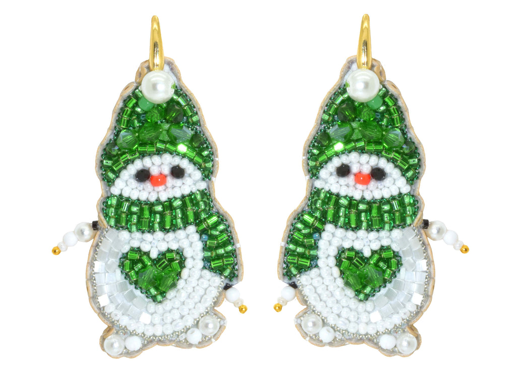 Let it snow! | PatchArt Earrings