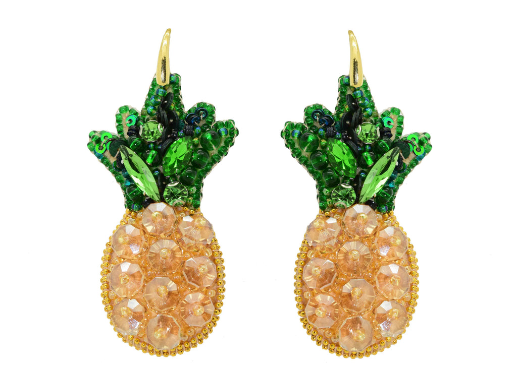 Pineapple | PatchArt Earrings