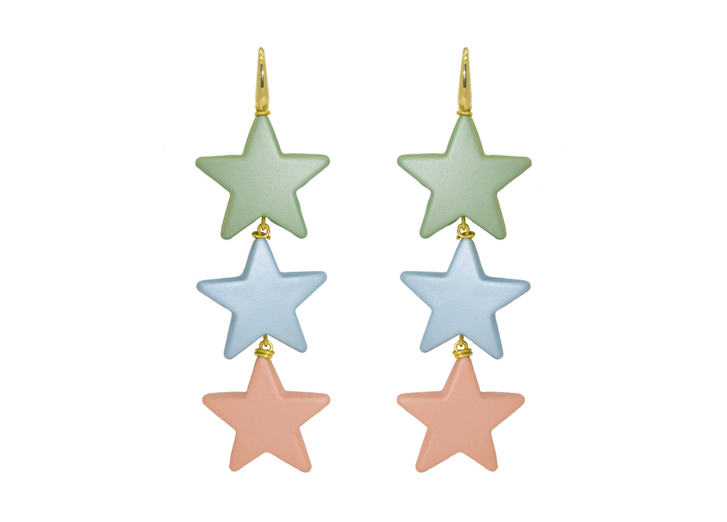 Sorbet Stars | Resin Earrings